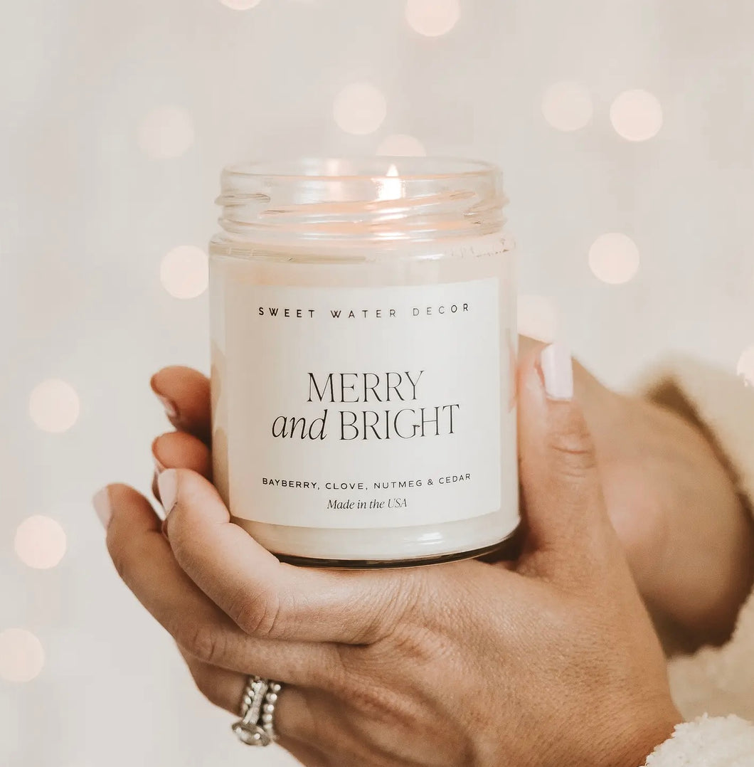 Soy Candle | Merry + Bright | 9oz