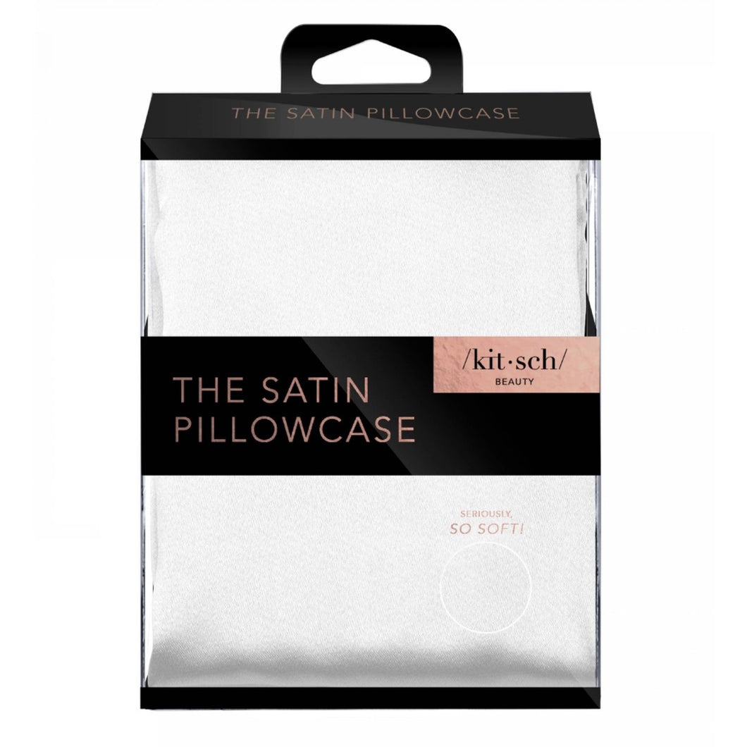 Kitsch | Standard Satin Pillowcase | Ivory