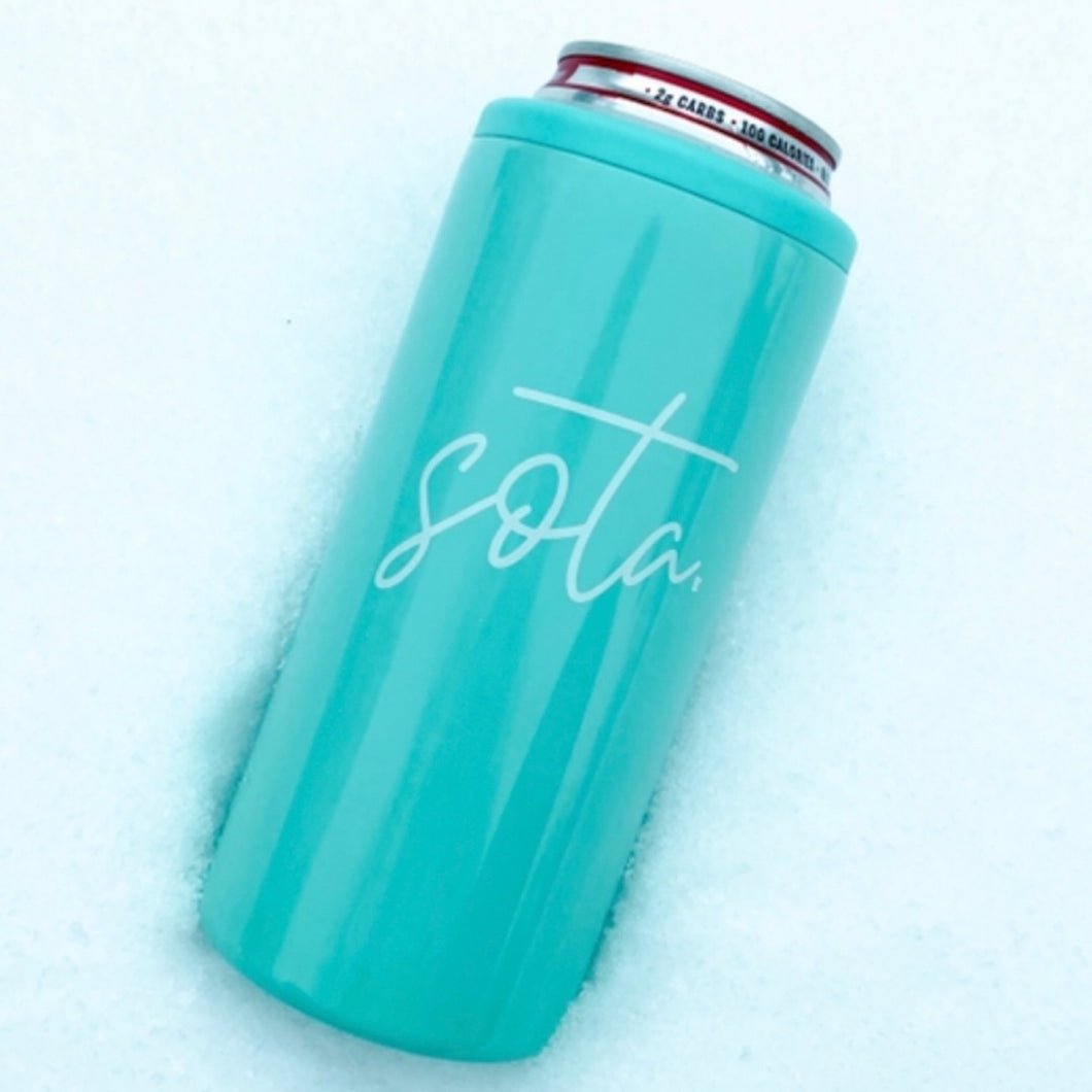 SOTA | Slim Insulated Can Cooler | Gloss Mint