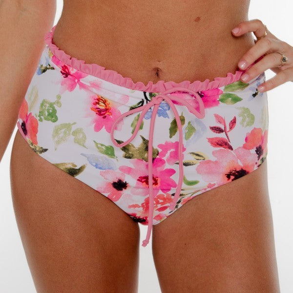 Coral Reef Pink/Pink Floral Reversible Bottoms
