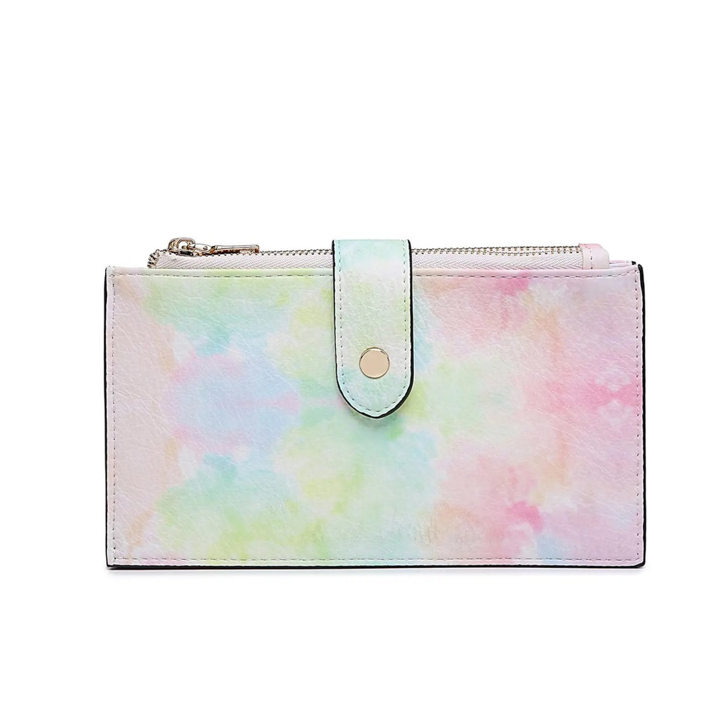 Two Compartment Wallet • Tie Dye