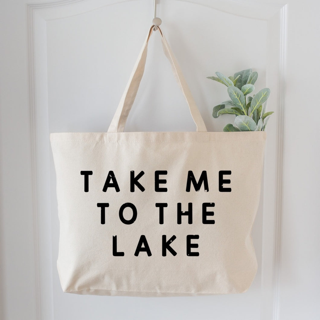 Large Tote | Take Me To The Lake