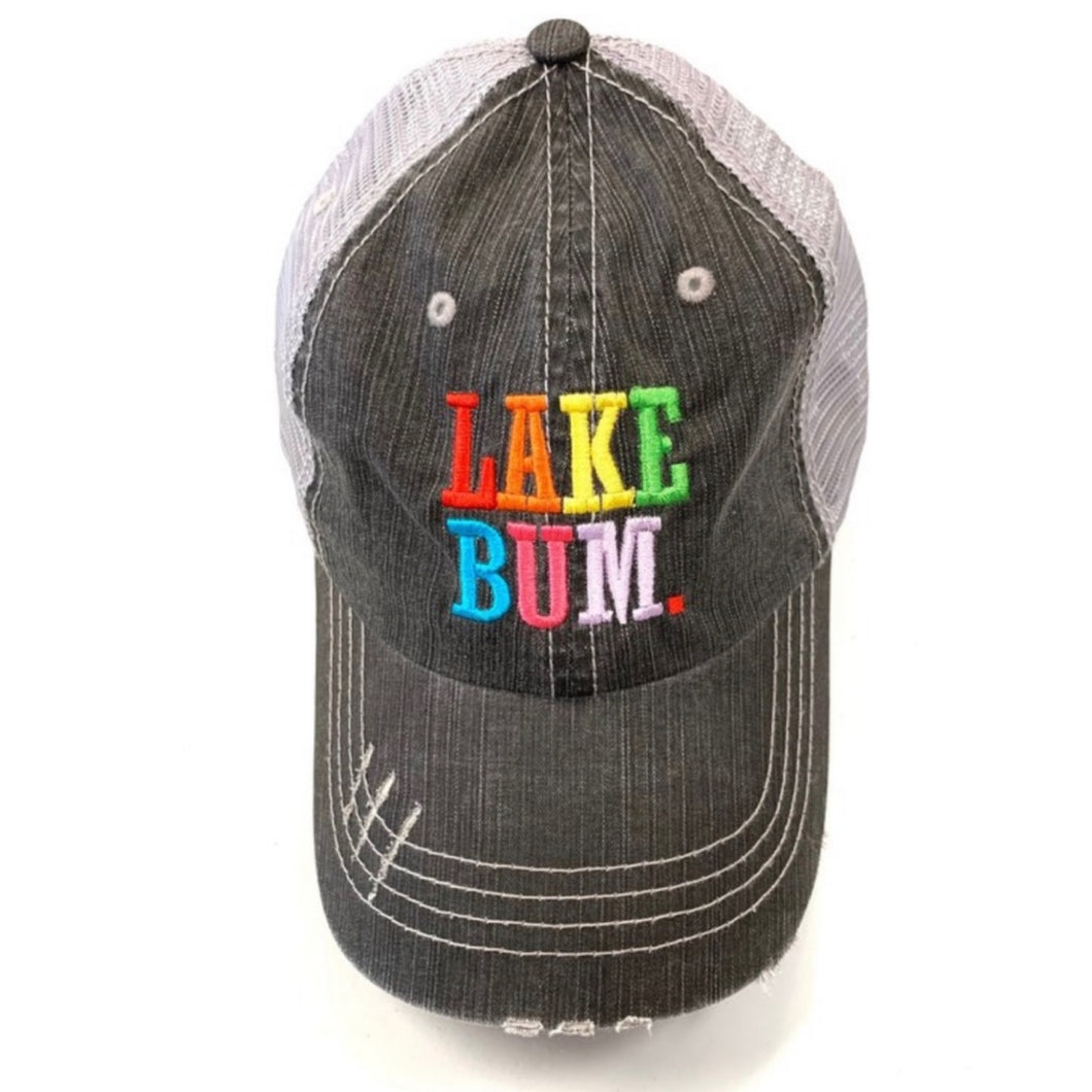 Lake Bum Hat | Gray Multicolor