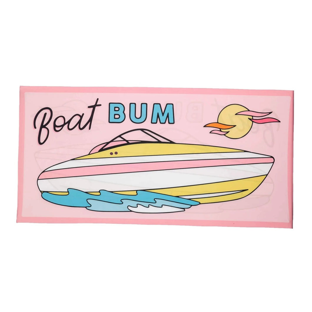 Boat Bum Quick Dry Beach Towel