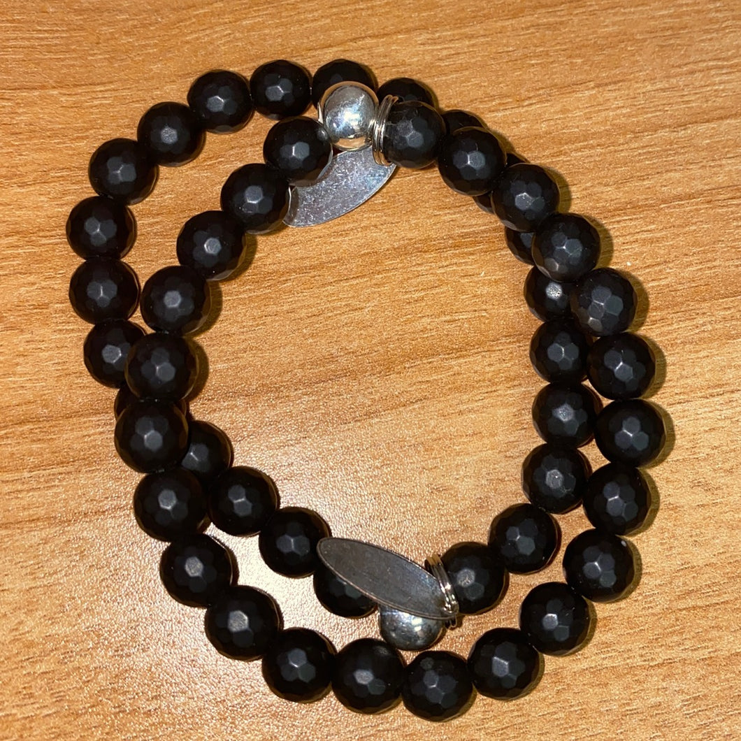 Natural Stone Bracelet | Onyx