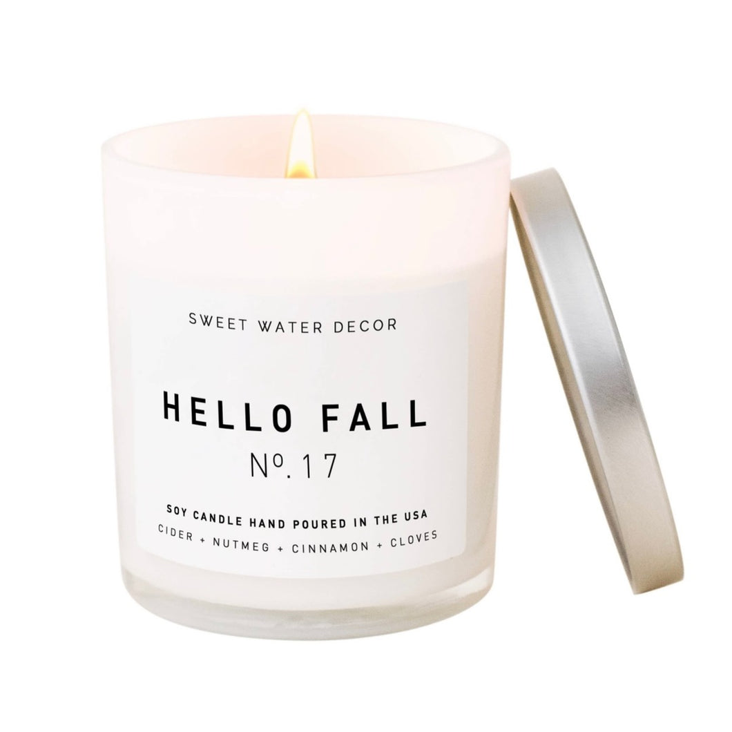 Hello Fall Soy Candle | 11oz