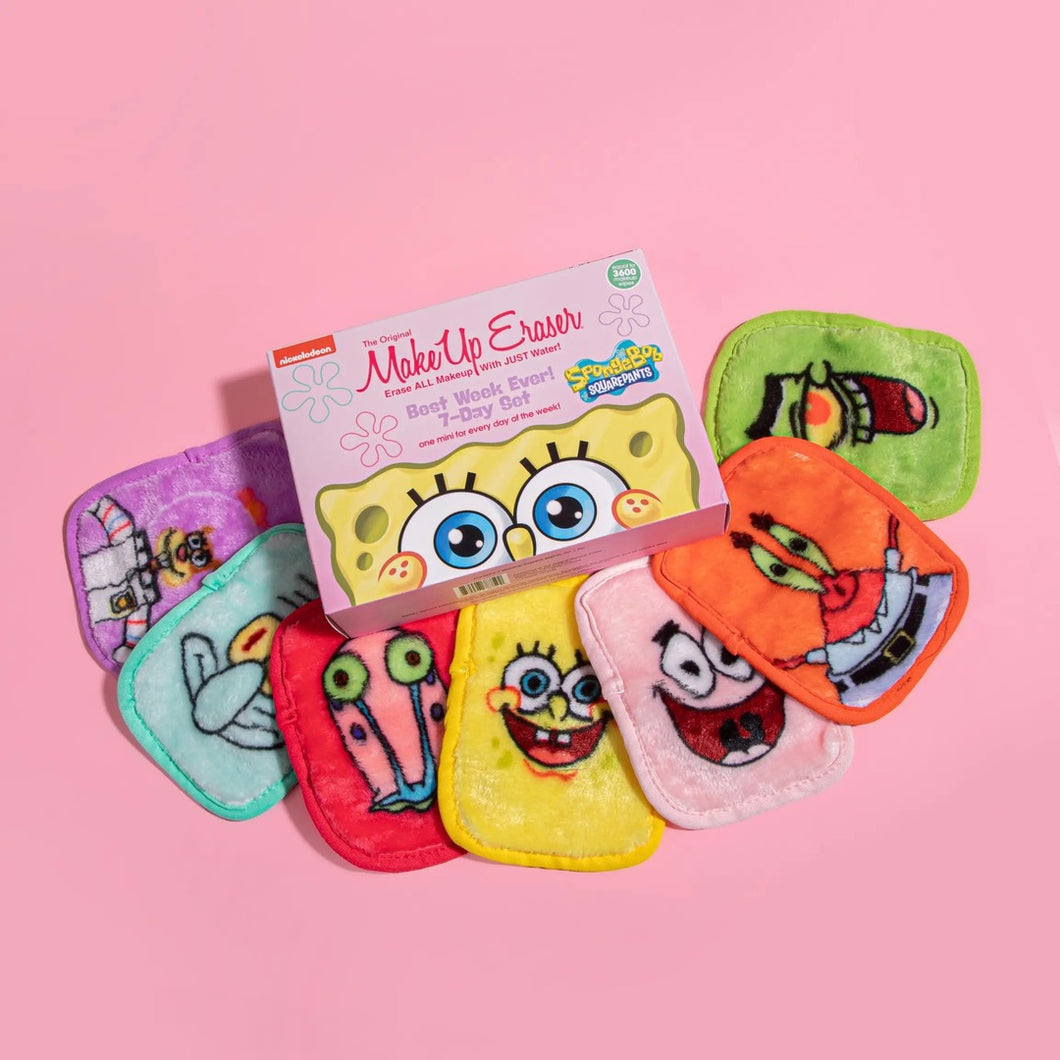 SpongeBob 7 Day Set | MakeUp Eraser