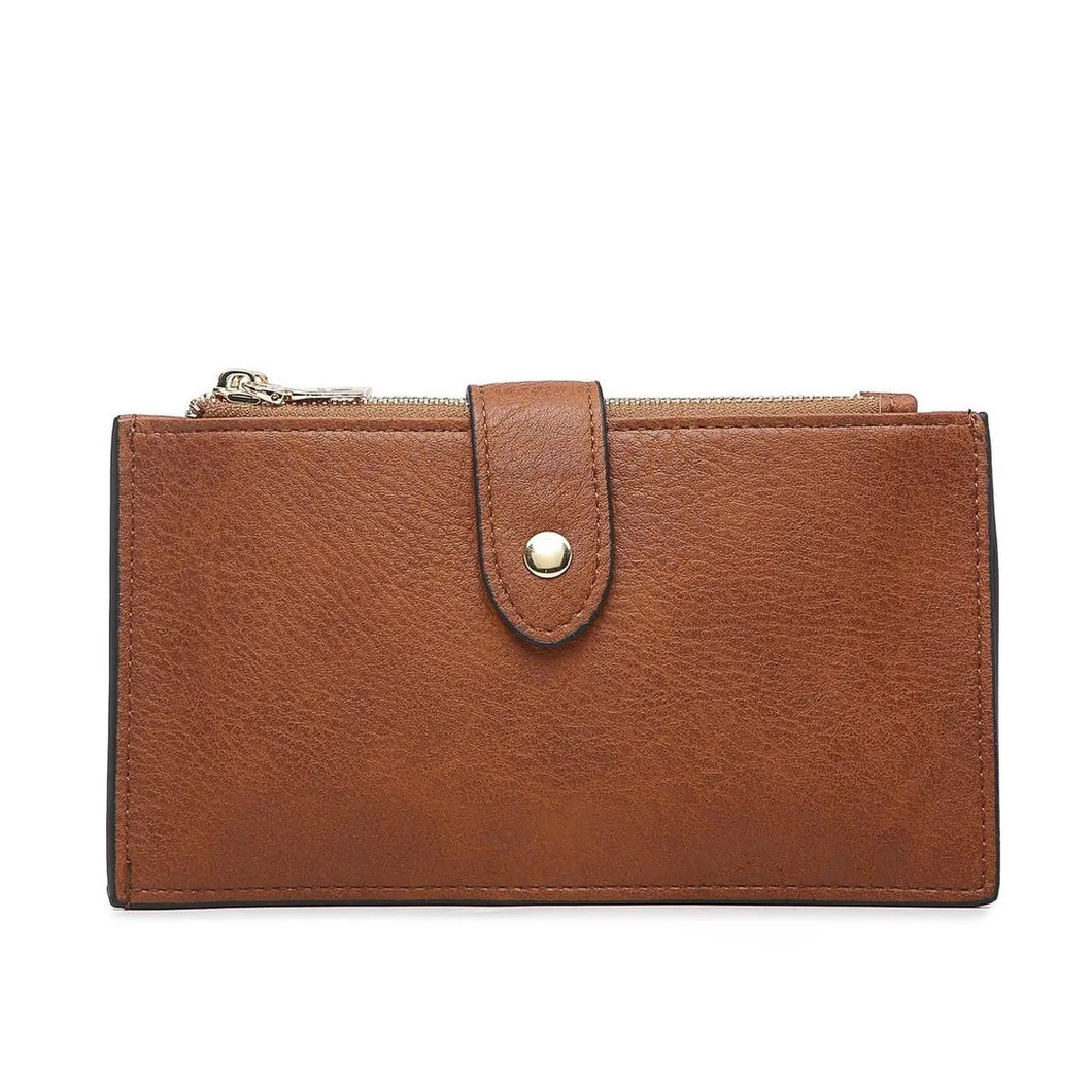 Two Compartment Wallet | Brown
