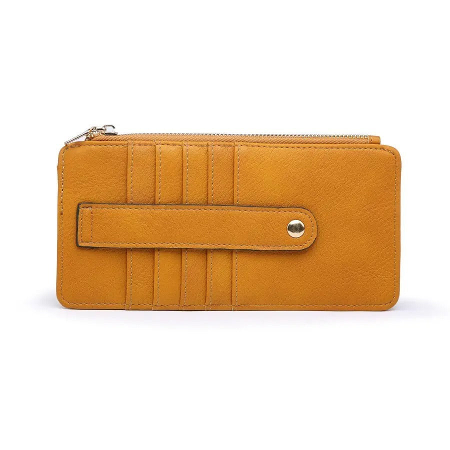 Slim Card Holder Wallet | Mustard