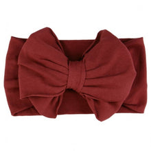 Load image into Gallery viewer, RuffleButts | Rosewood Big Bow Headband
