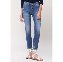 Load image into Gallery viewer, Vervet By Flying Monkey | Mid Rise Crop Skinny | Carlin
