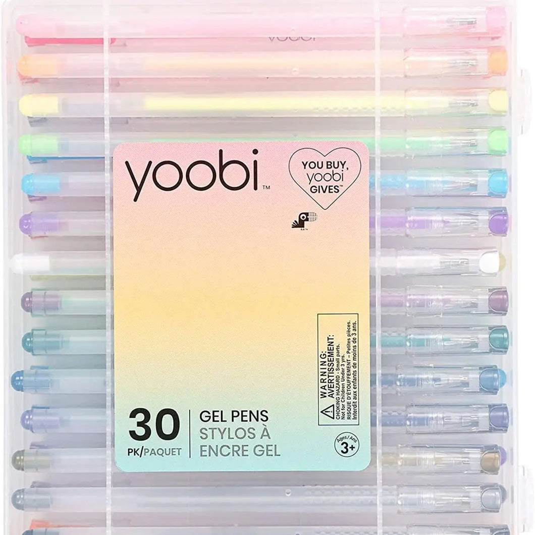 Gel Pen 30pk Multicolor | Yoobi