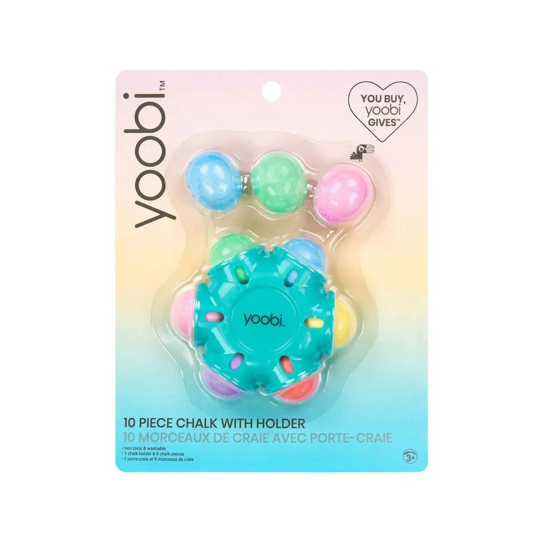 Yoobi | Chalk Set 10pc Chalk Holder Multicolor
