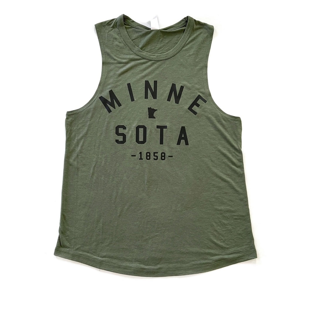 SOTA | Women's Pine Muscle Tee | Olive