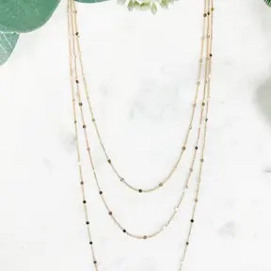 Layered Necklace | Gold