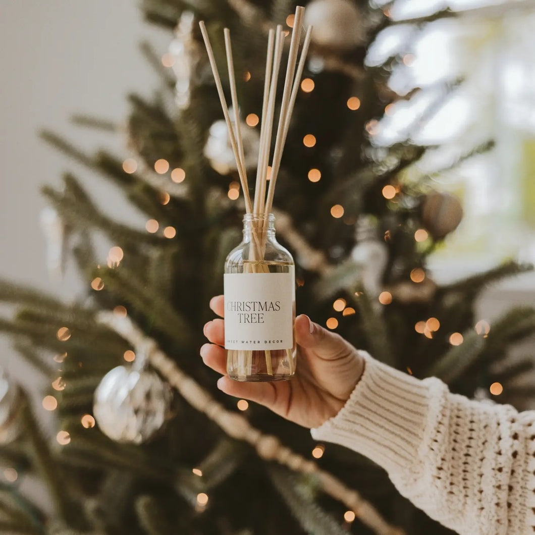 Reed Diffuser | Christmas Tree | Clear