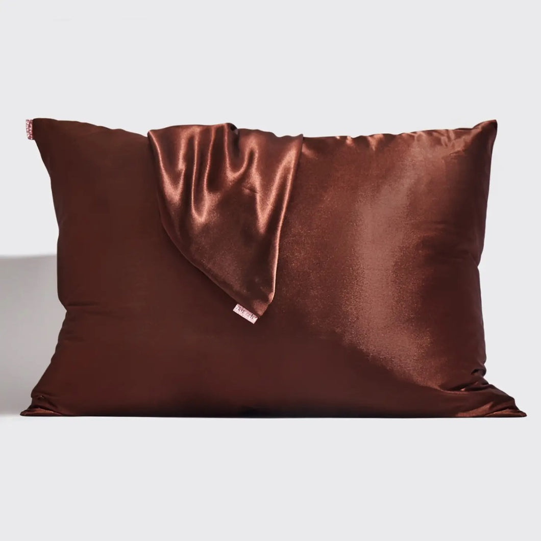 Kitsch | Satin Pillowcase | Chocolate