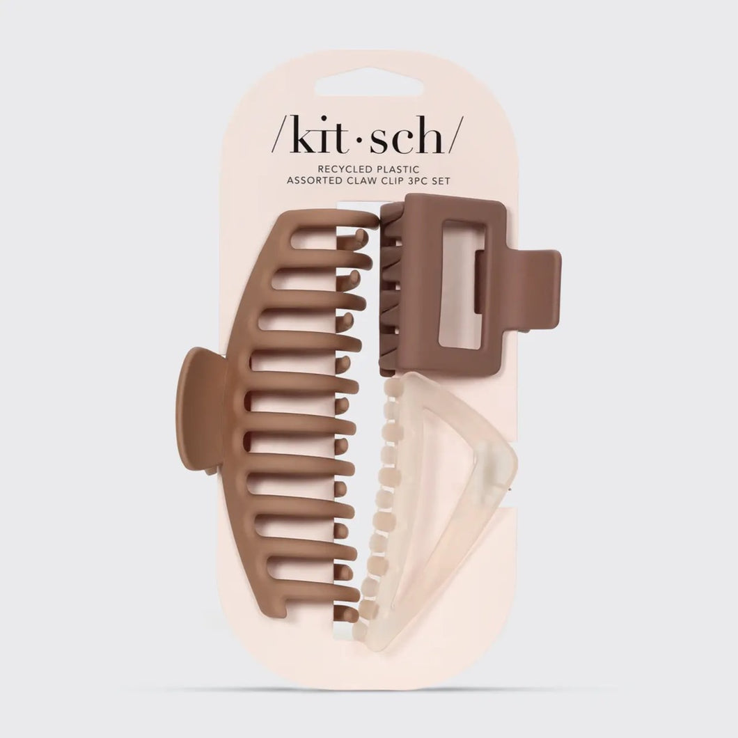 Kitsch | Assorted Claw Clip 3PC Set