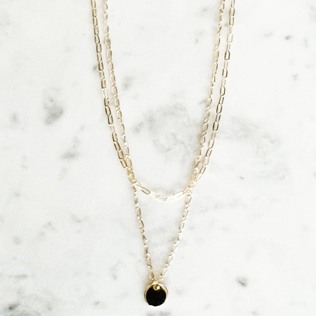 Two Layer Dainty Necklace