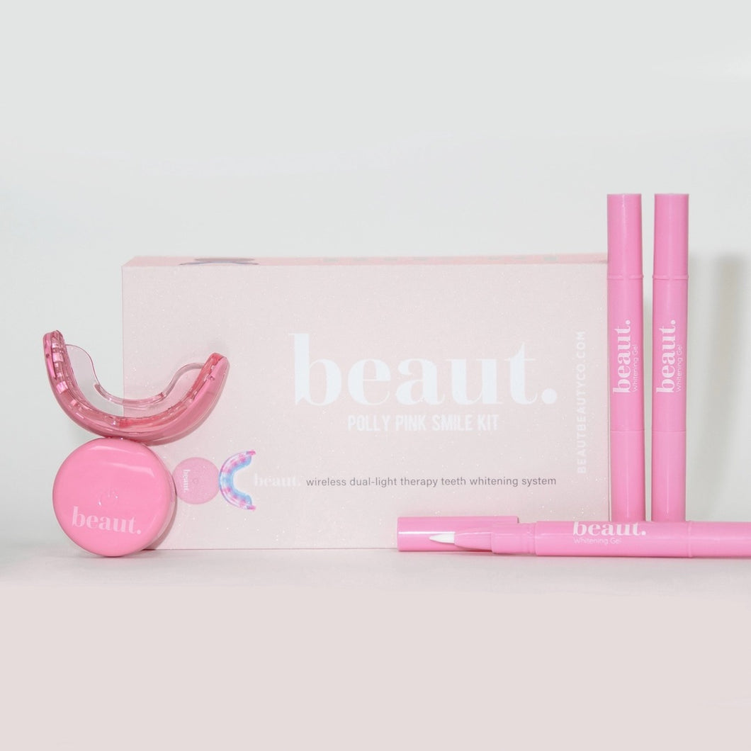 Beaut | Polly Pink Teeth Whitening & Oral Care Kit