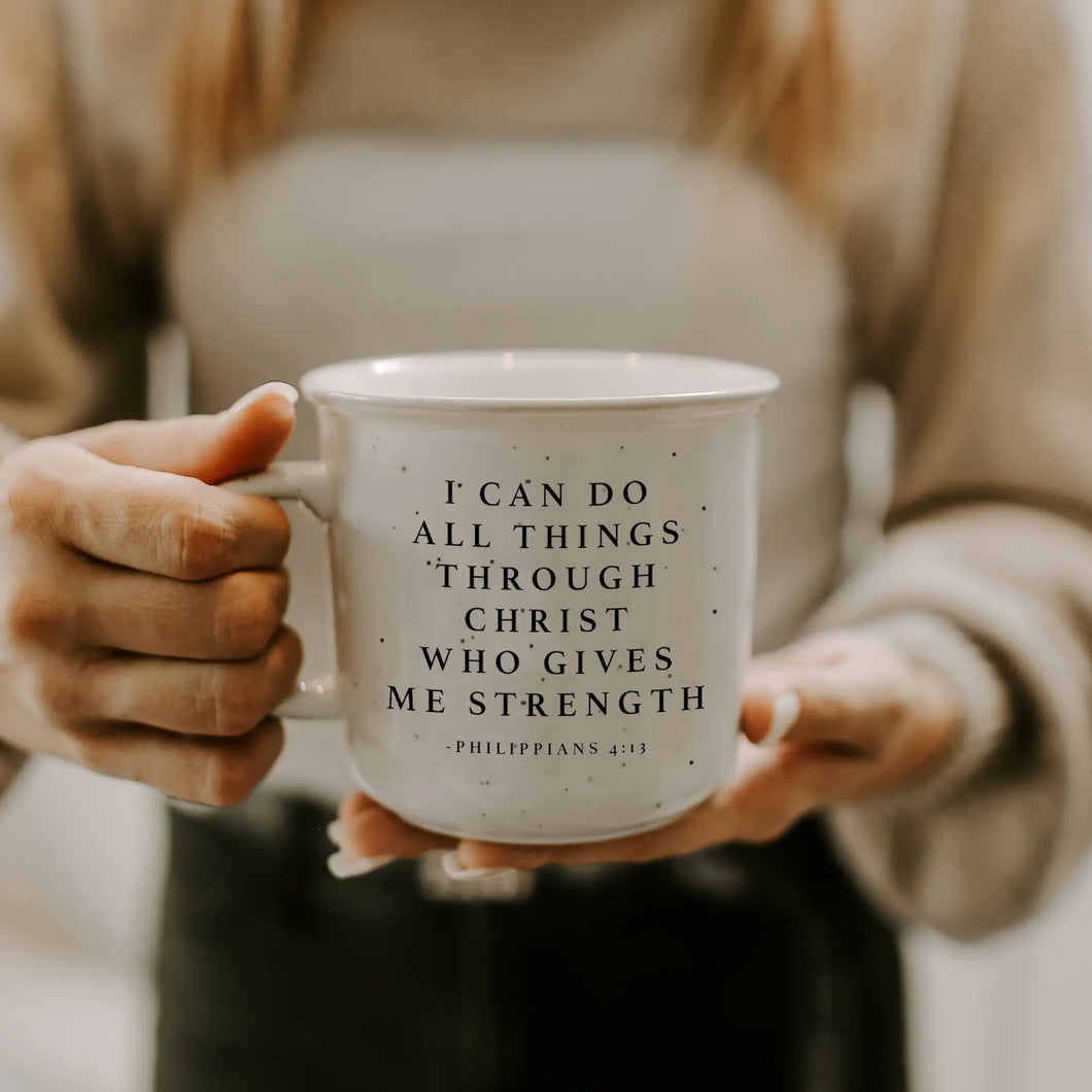 I Can Do All Things Through Christ | Campfire Coffee Mug