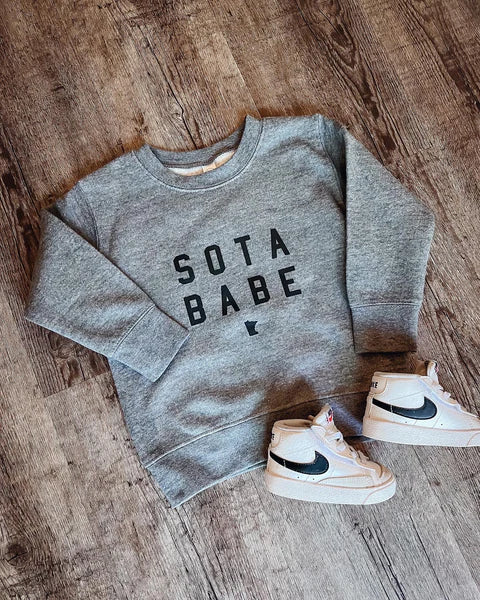 SOTA | Toddler Crew | Grey Sota Babe