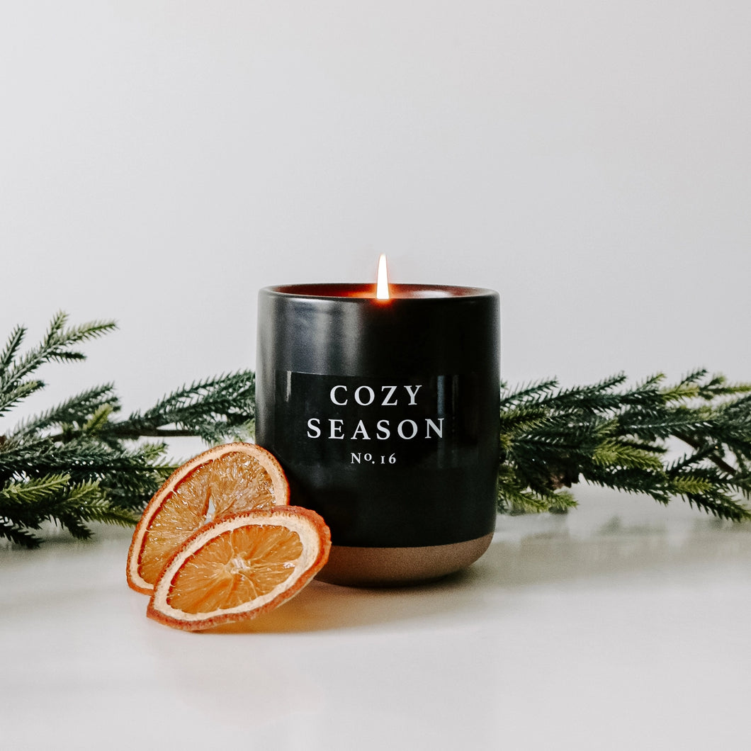 Soy Candle | Cozy Season | 12oz