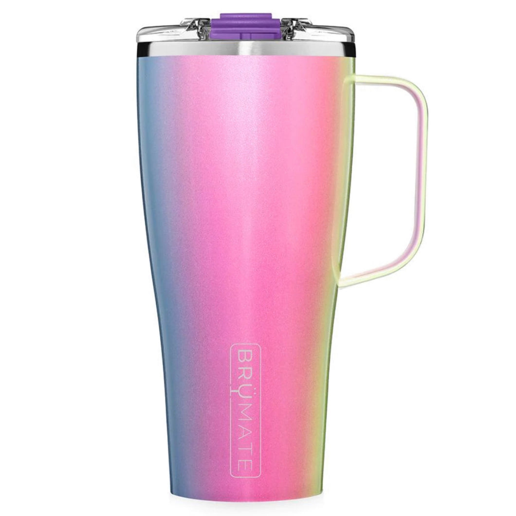 BrüMate | Toddy XL 32oz Mug | Glitter Rainbow