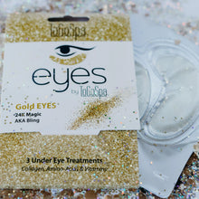 Load image into Gallery viewer, Gold Dust Eyes 24K Magic | The Anti-Aging Bling | 3 pack
