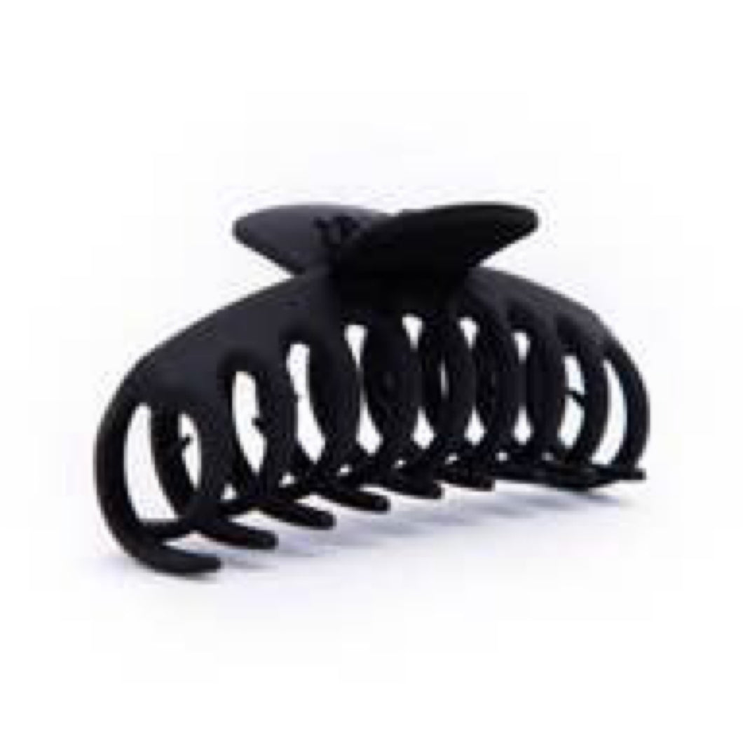 Eco-Friendly Oversized Matte Claw Clip | Black