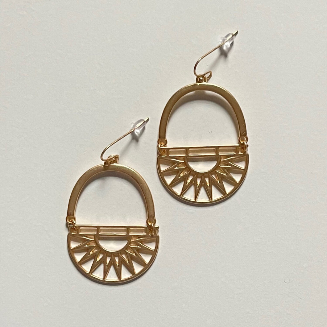Sundrop Earrings | Gold