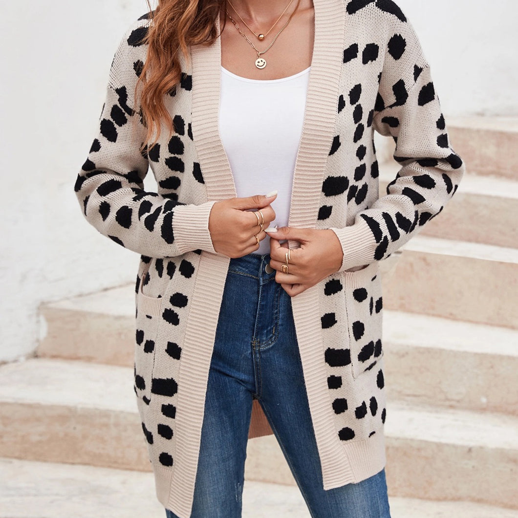Cardigan | Leopard Spotted