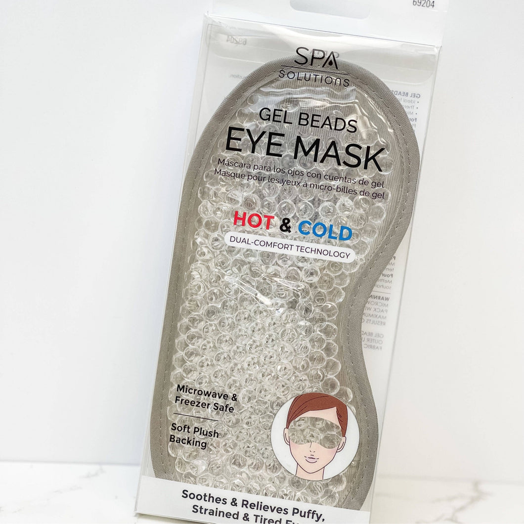 Gel Beads Eye Mask | Grey