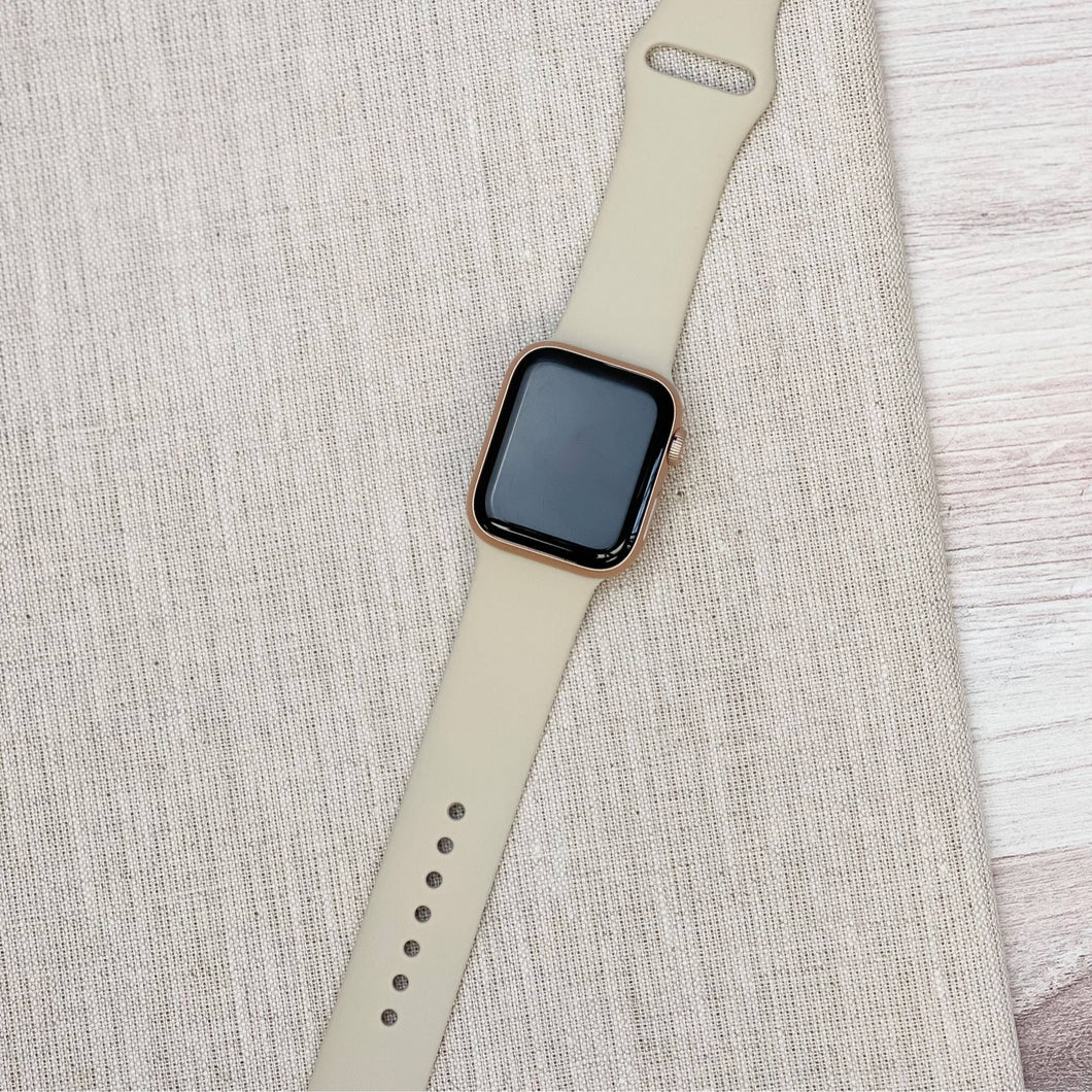 Silicone Smart Watch Band | Taupe