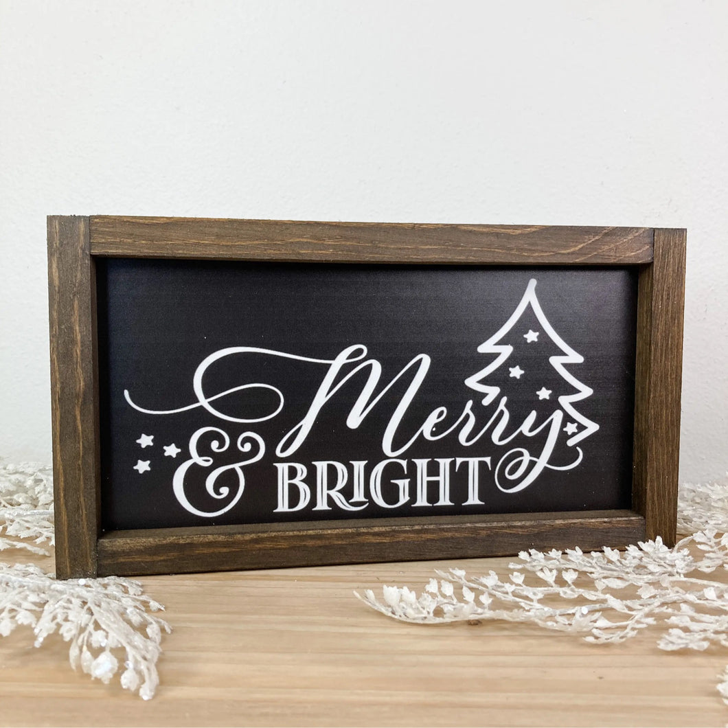 Merry & Bright Sign | 7x13