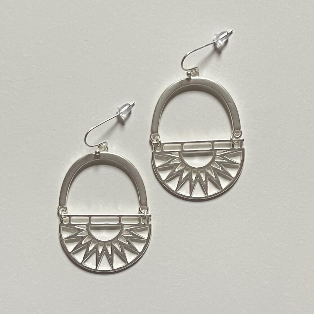 Sundrop Earrings | Silver