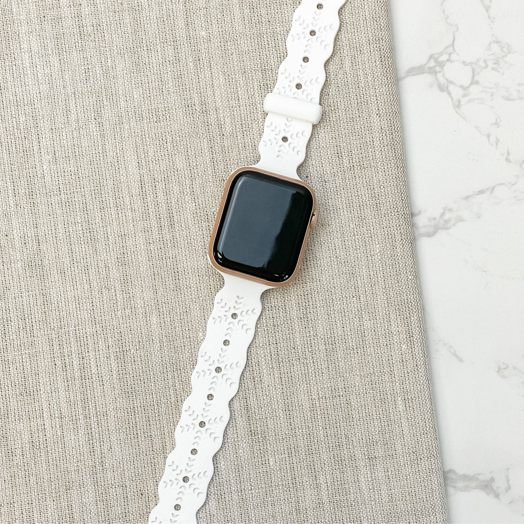 Cutout Smart Watch Band | Snowflake